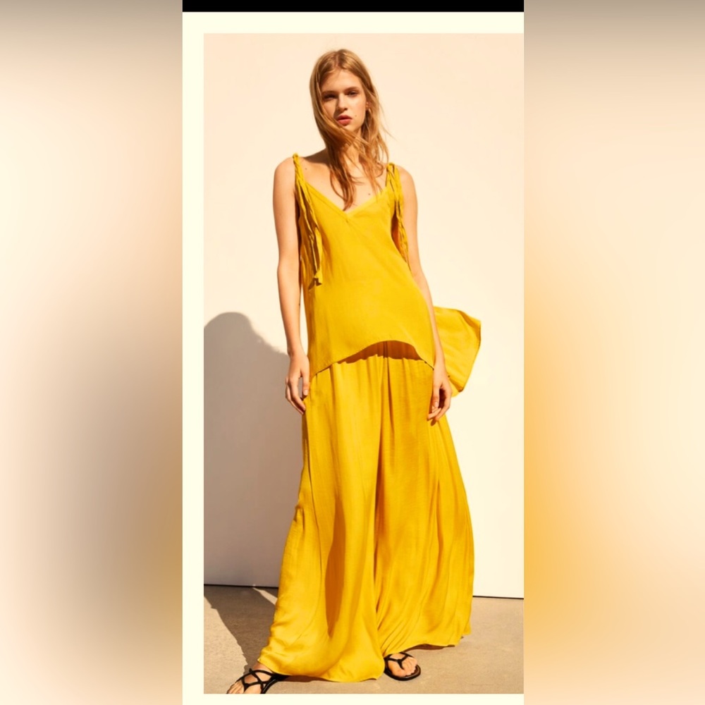 Zara two piece top and pant
